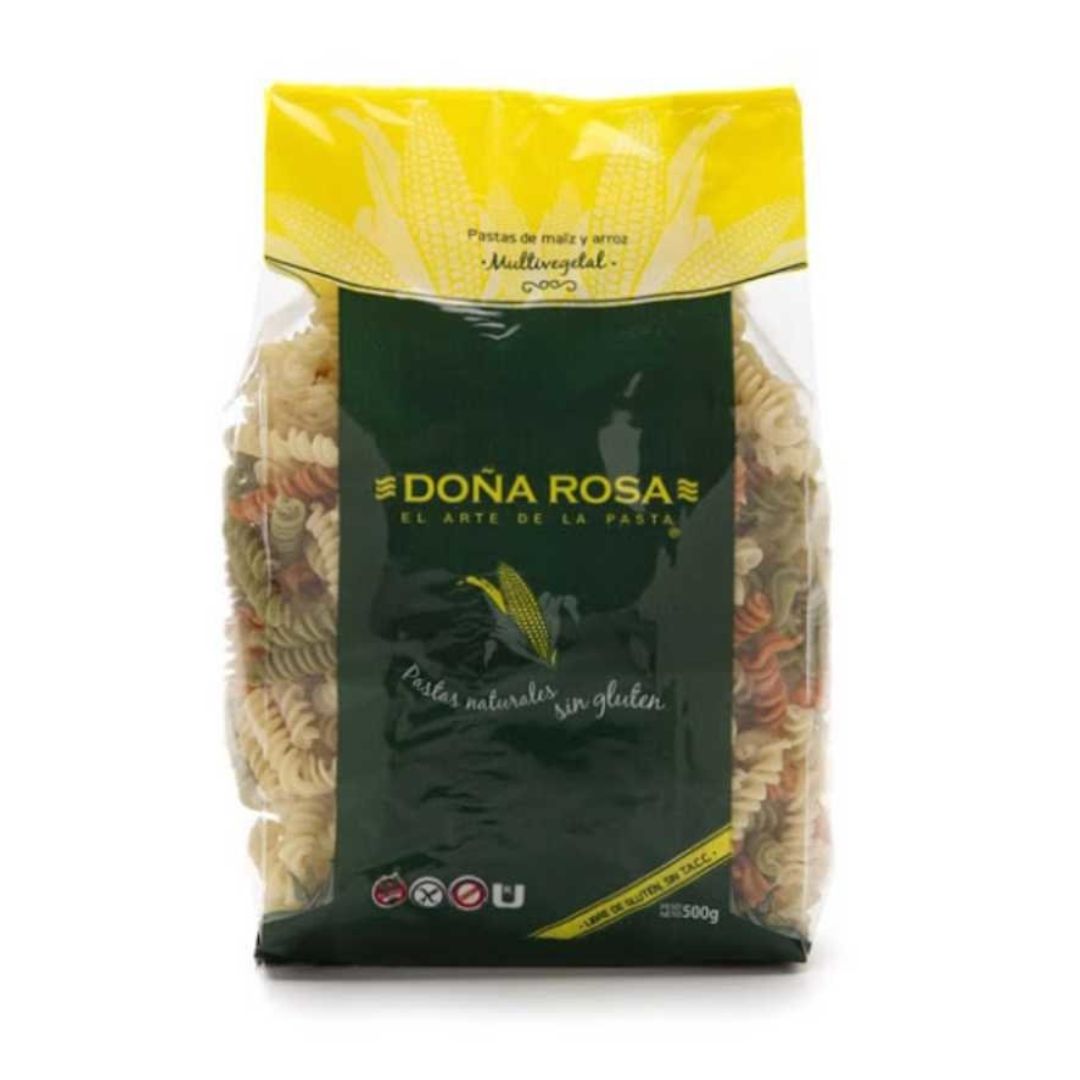 Fusilli multivegetal — fideos sin TACC Doña Rosa